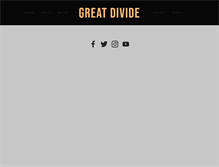 Tablet Screenshot of greatdivideband.com